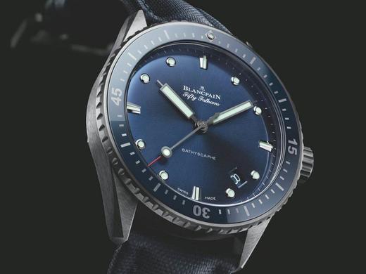 GF厂宝珀五十寻5000深潜器-蓝面陶瓷壳版本复刻手表一比一手表n厂c厂clean 商品图4