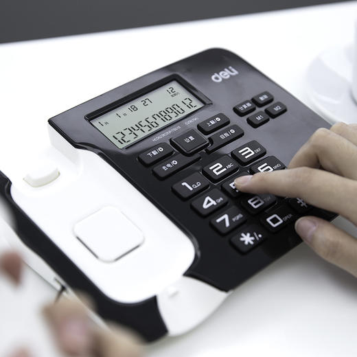 得力电话机794(黑色) 商品图3