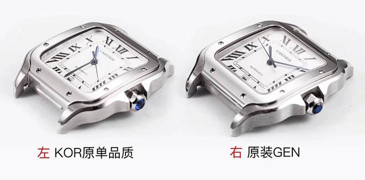 最接近正品的山度士复刻-KOR厂卡地亚山度士震撼发布