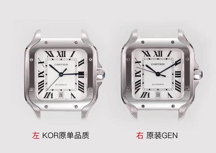 最接近正品的山度士复刻-KOR厂卡地亚山度士震撼发布