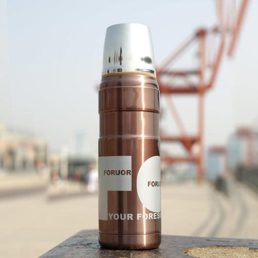 FU-A47 FORU玫瑰金真空保温瓶 商品图5