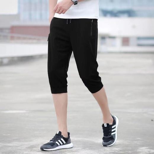LS竹纤维男士休闲运动七分裤2058 商品图0