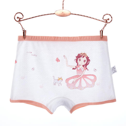 【8条装】儿童内裤平角夏季薄款透气中小童莫代尔女孩四角裤女童短裤 商品图7