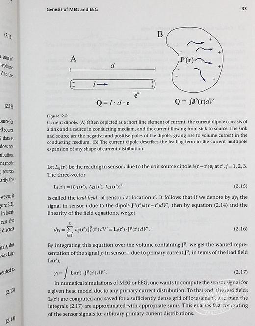 【中商原版】大脑信号 脑磁图与脑电图的物理学和数学 Brain Signals 英文原版 Risto J Ilmoniemi 商品图6