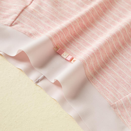 【爆款深度库存】50支棉彩纱女士舒柔棉中腰条纹无痕脚口内裤2901/2928/2929 商品图8