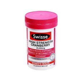 【保税仓】澳洲Swisse 蔓越莓胶囊 30粒（澳洲版本，新旧版随机）