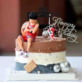 儿童蛋糕 灌篮高手A款 I 篮球蛋糕  - 奶油蛋糕