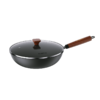 龙的（longde）无涂层精铁炒锅铁锅炒菜锅口径30cm无涂层清洗方便快速聚能油爆炒精铁锅LD-CM502 商品缩略图6