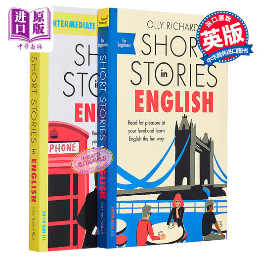 【中商原版】适合英语学者的短篇故事 Short Stories in English for Foreign Language Learners 英文原版 Olly Richards 语言学习 商品图0