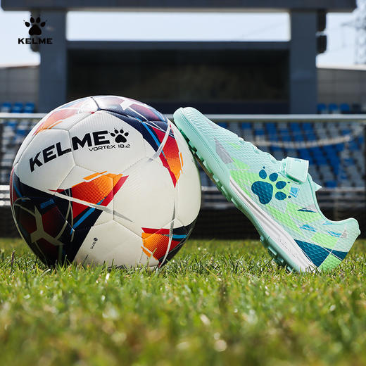 KELME卡尔美儿童足球鞋男碎钉青少年专业训练魔术贴小学生女透气 商品图0