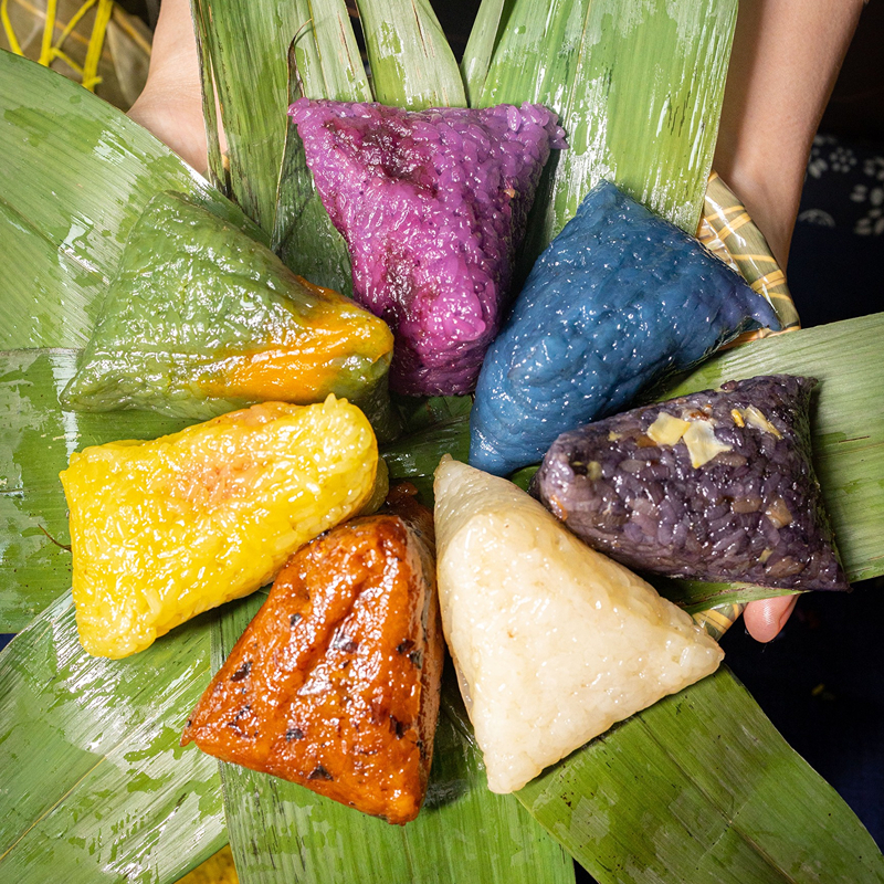 天然植物汁液萃取 手工制作 云南特色粽子