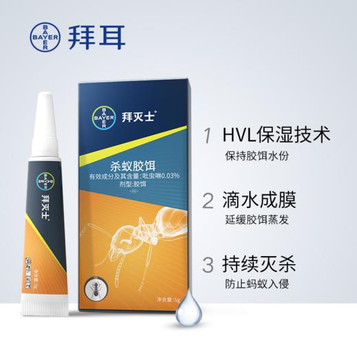 德国拜耳拜灭士蚂蚁药一窝端灭蚁清灭除杀蚁剂家用神器室内阳台蚂蚁清除 商品图1
