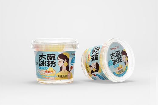 【漫调一刻 夏季！刻凡果冻布丁大碗冰粉】QQ弹弹凉爽一夏，甜蜜的味道，夏日清爽，冰冰凉凉，即食碗装食品，为你打造夏日的可口冷饮-LU健康 商品图5