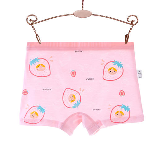 【8条装】儿童内裤平角夏季薄款透气中小童莫代尔女孩四角裤女童短裤 商品图9