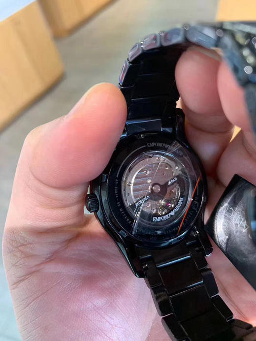 鼎鼎大名的黑武士⌚Armani阿玛尼Ar60014男士机械表⚙️ 商品图3
