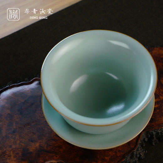 问鼎鼎青系列三才盖碗 商品图1