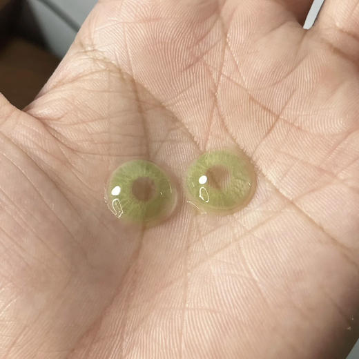 Mlii Lens 美杜莎绿 年抛 两片 14.2mm 着色 13.7mm 基弧8.6 含水38% 韩国进口 商品图4