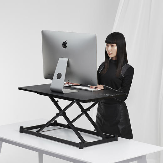 乐班电动电脑升降台 商品图5