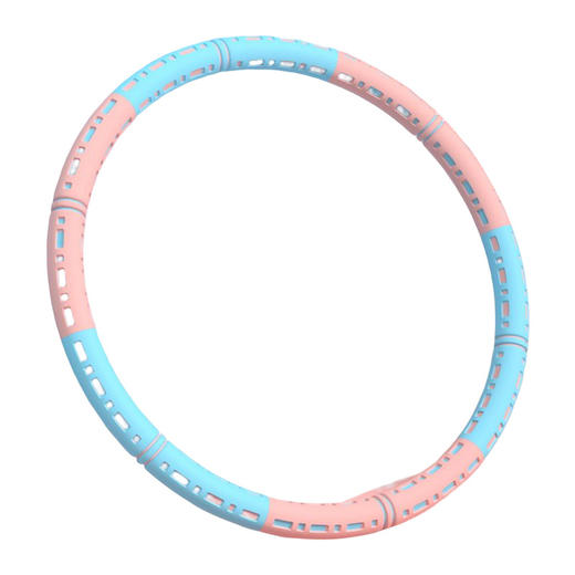 「高颜值！四款配色」双色海绵呼啦圈 成人收腹可拆卸调节泡棉呼啦圈健身健康训练 商品图4