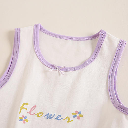2023女童儿童背心纯棉a类女孩无袖宝宝内搭婴儿打底内穿全棉女宝 商品图1