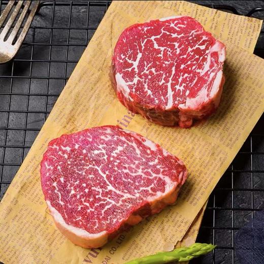 澳洲金产直纯种和牛M8-9菲力原切牛排 商品图2