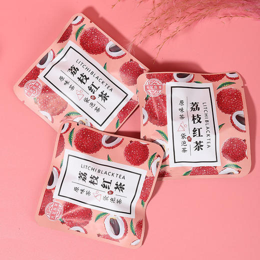 【第二盒半价！清香甜润似少女 荔枝红茶】夏季花果茶 ，汤色明亮透亮，香气芬芳果香浓郁，果香四溢清爽舒畅，水果茶三角包独立包装夏日中式好物健康 商品图3