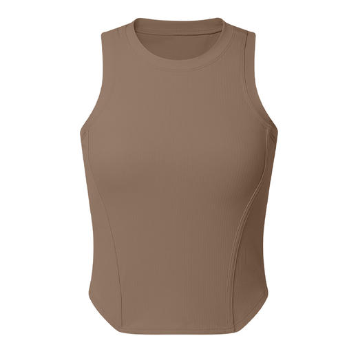 【肌理面料】一体式胸垫小圆摆运动背心-中低强度 商品图4