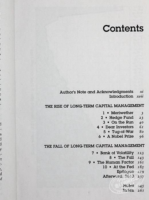 【中商原版】赌金者 长期资本管理公司的升腾与陨落 LTCM When Genius Failed 英文原版 罗杰 洛温斯坦 Roger Lowenstein 商品图4