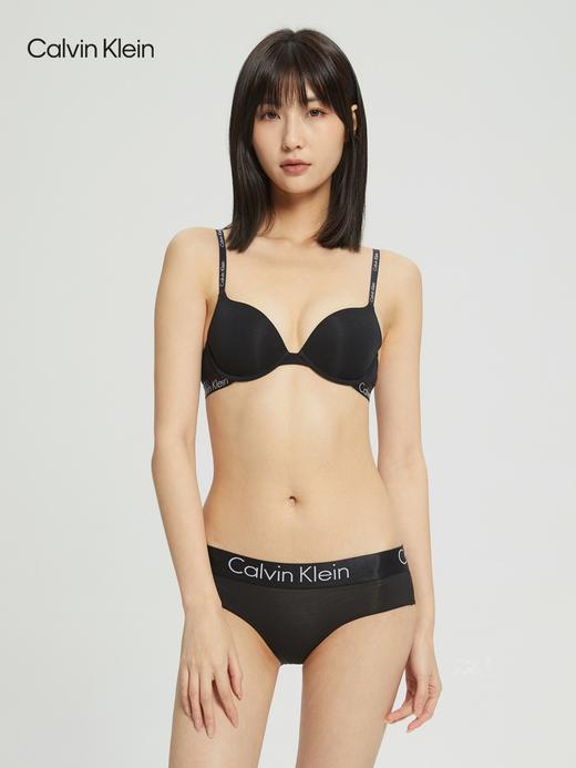 CKU女士提花腰边柔软莫代尔混纺防夹臀半包臀三角内裤QP1057A 商品图2