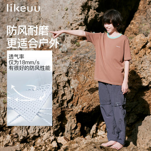 【特惠】likeuu男女童户外可拆卸外套儿童 商品图1