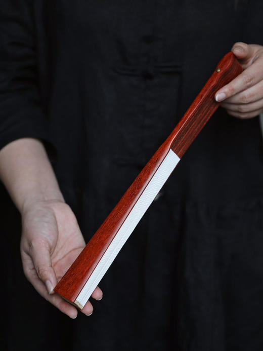 【青山特惠】禅意生活 精品小叶紫檀扇子15骨 折扇 33*3cm 商品图2