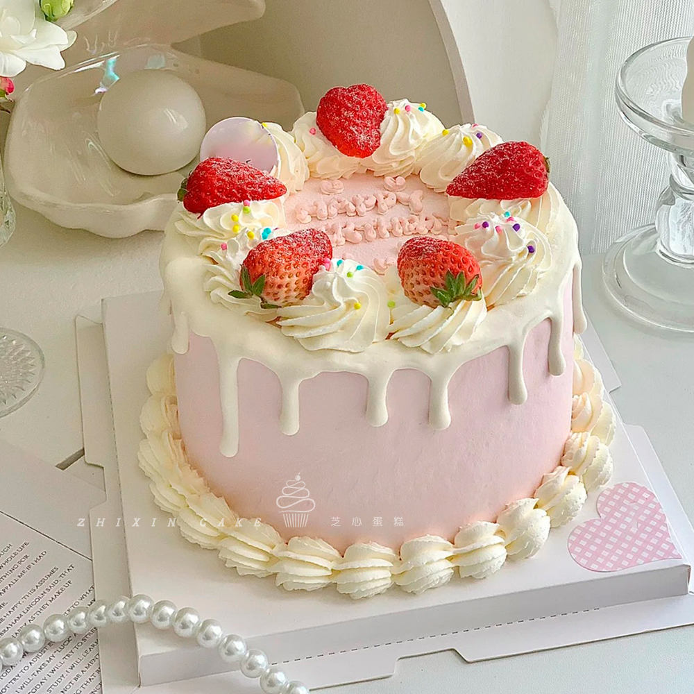 草莓少女（4寸动物奶油）