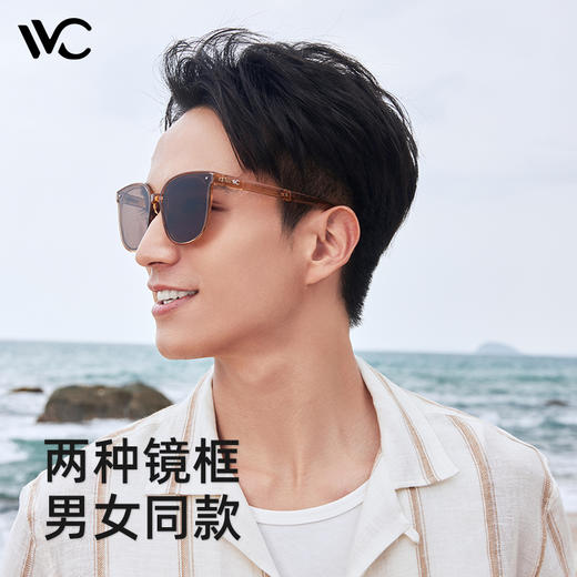 VVC夏季防晒可折叠墨镜防紫外线护目镜男女太阳眼镜遮阳墨镜 商品图2