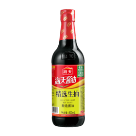 海天酱油精选生抽500ml