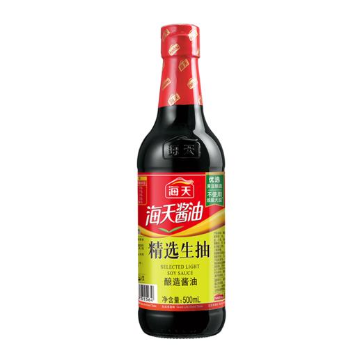 海天酱油精选生抽500ml 商品图0