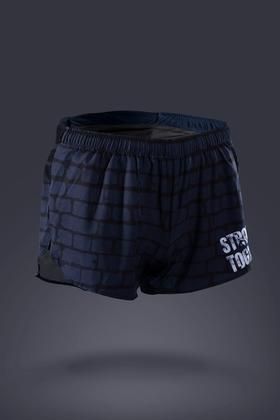 严素跑步运动短裤 变强 男女通用竞速款 三口袋 快干 轻量  严素态度