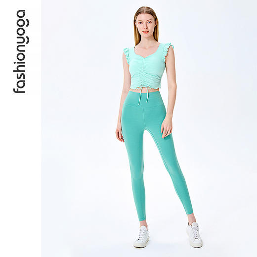 F13214凡圣瑜伽俏美减龄瑜伽背心 商品图8