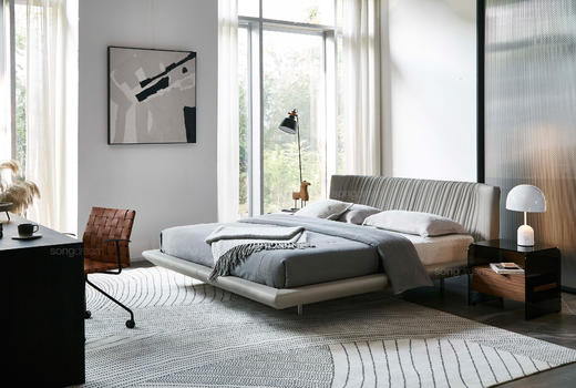 贝壳床 | 皮布面料可选，详询客服 商品图2