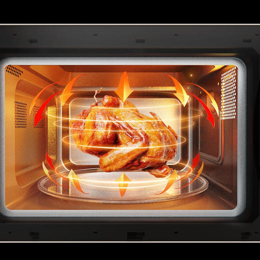 小熊（Bear） 微波炉 家用快捷 360°转盘加热20L五档火力 WBL-A20R3 20L容量+旋扭操控+快速加热 商品图5