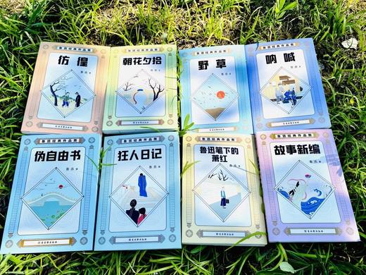 《鲁迅经典作品集（8册）》读鲁迅经典作品，读鲁迅对人间万象的细腻描写，对人生的思考，对历史的审视，对现实的嘲讽。 商品图3