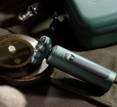 【父亲节礼物】素士电动剃须刀 男士剃胡刀干湿双剃刮胡刀三刀头 S5雅痞理容礼盒版 商品图4