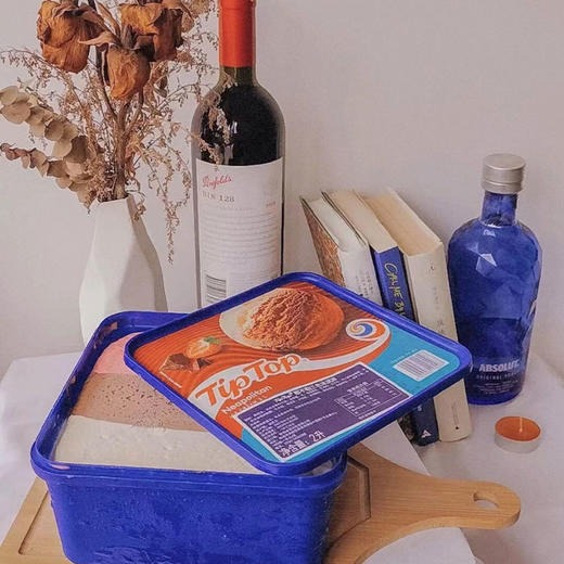 【TIPTOP那不勒斯三色冰淇淋】新西兰巴氏鲜奶和鲜奶油制作，大盒装，吃的更爽，100%新西兰原装进口的鲜奶冰淇淋，全网卖爆的冰淇淋 商品图1