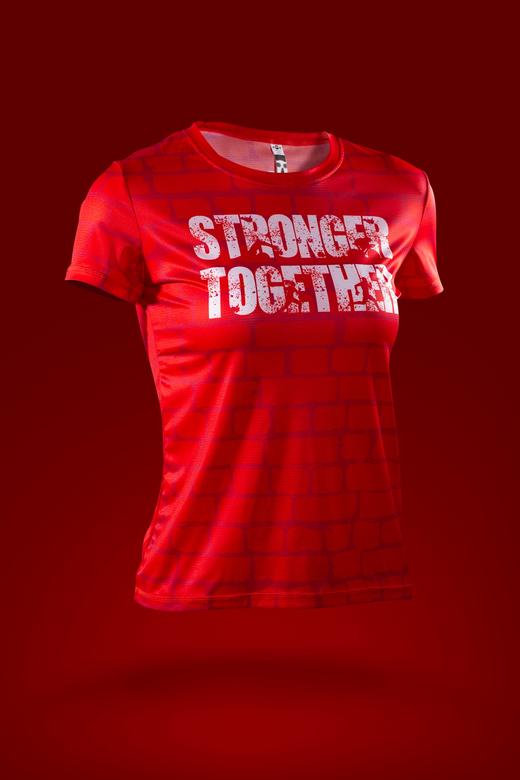 严素跑步TEE,变强短袖T恤 男/女款 速干快干 严素态度 商品图2