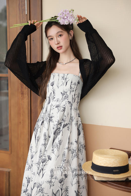 鹿向南《浪漫海岸》法夏季设计感众气质显瘦防晒开衫 LXN30507 商品图4