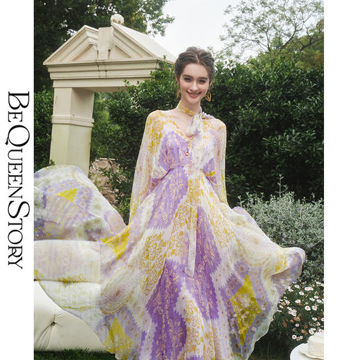 BeQueenStory【邂逅美索不达米亚】优雅连衣裙&套装2023夏季新款 商品图2