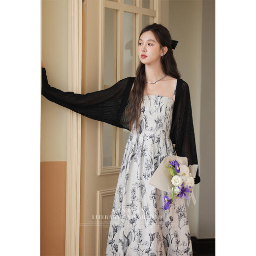 鹿向南《浪漫海岸》法夏季设计感众气质显瘦防晒开衫 LXN30507 商品图2