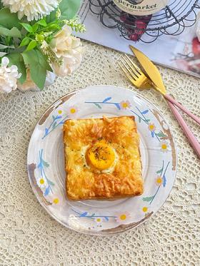 元气早餐-芝士太阳蛋吐司