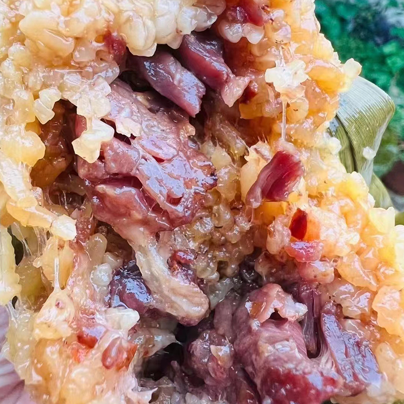 一枚颠覆百里认知的臻品大粽子 周总理私厨戴建葆高徒出品 咸蛋黄 大肉粽 金桔雪莲 豆沙等多口味|百里食