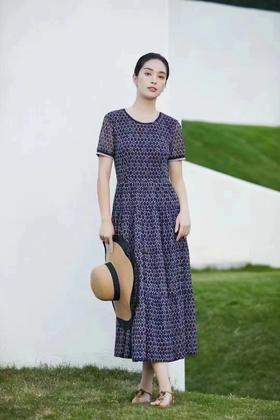 3F声雨竹连衣裙