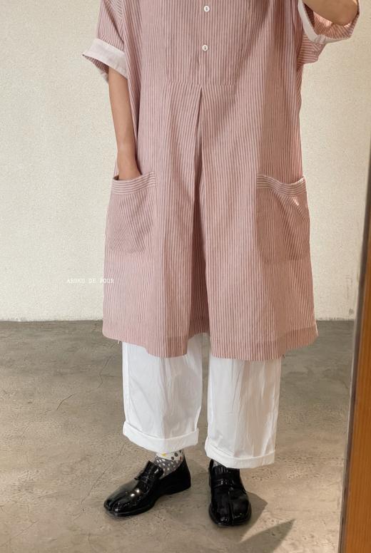 Khadi & co条纹长衬衣裙 商品图9